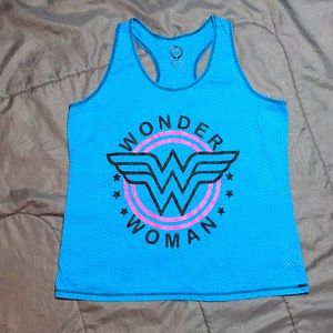 Wonder Woman Bright Blue Tank Top